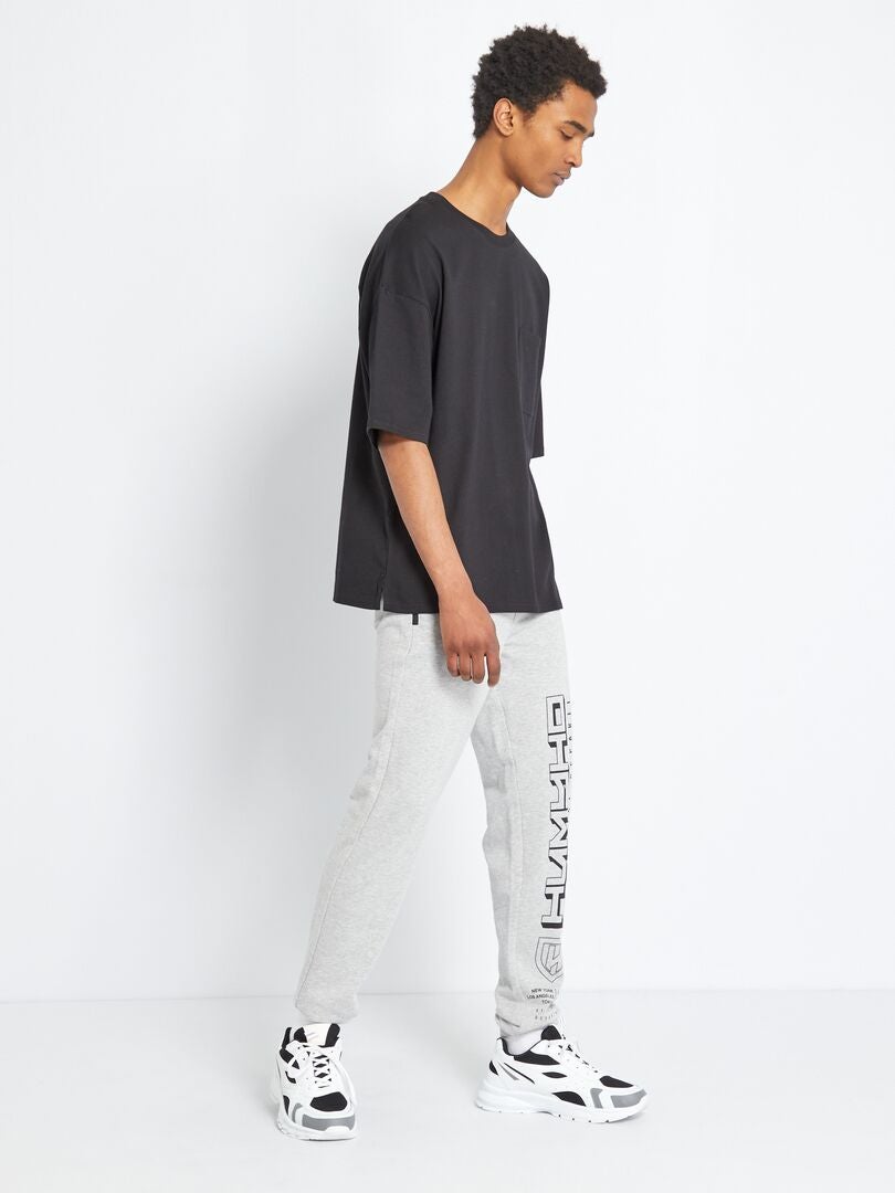 Pantalón de jogging de chándal GRIS - Kiabi