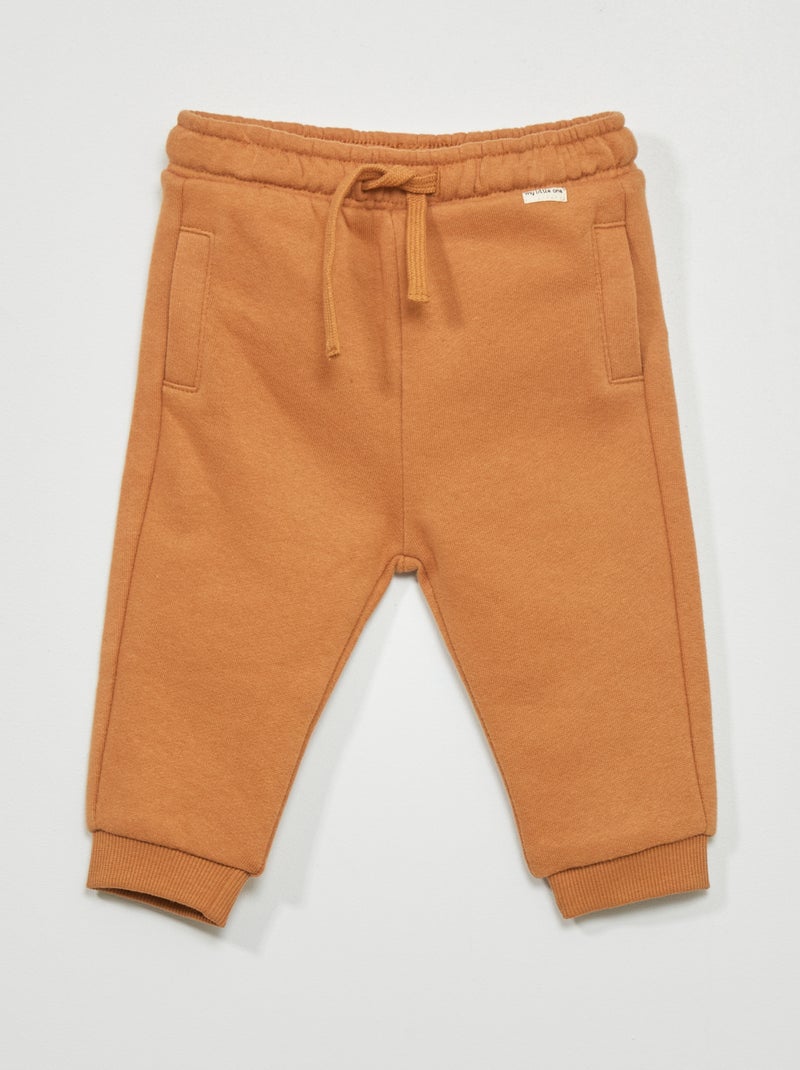 Pantalón de jogging de chándal MARRON - Kiabi