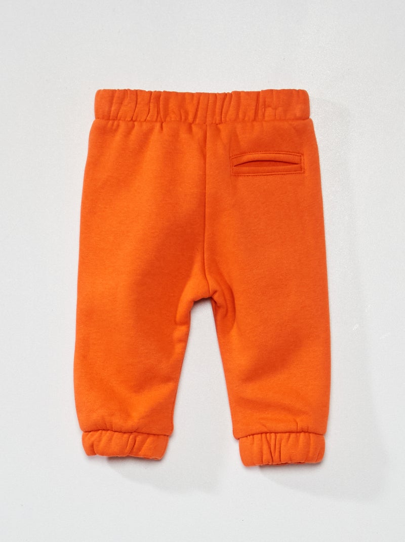 Pantalón de jogging de chándal NARANJA - Kiabi