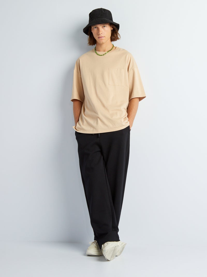Pantalón de jogging de chándal NEGRO - Kiabi