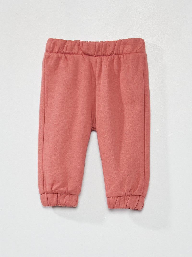 Pantalón de jogging de chándal ROSA - Kiabi