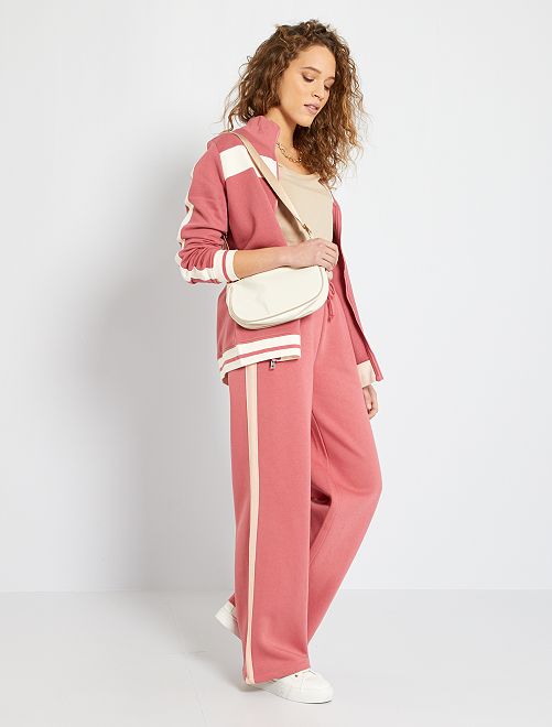 Pantalón de jogging de deporte ancho - ROSA - Kiabi - 12.00€