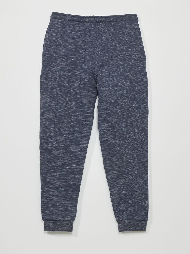 Pantalón de jogging de felpa azul - Kiabi
