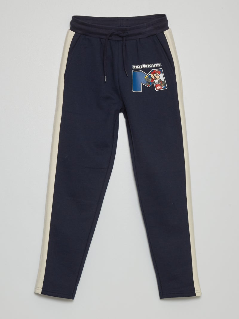 Pantalón de jogging de felpa AZUL - Kiabi