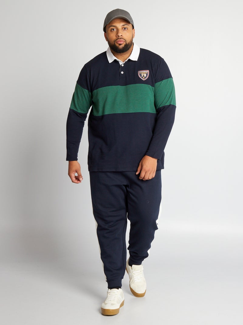 Pantalón de jogging de felpa AZUL - Kiabi