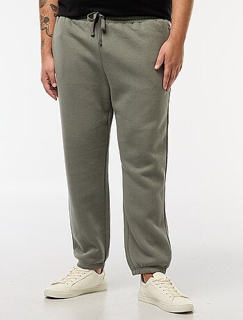 Pantalón de jogging de felpa cálida con bolsillos