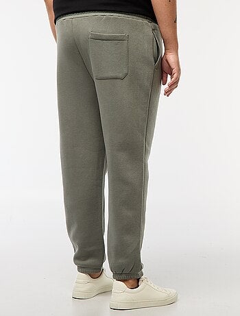 Pantalón de jogging de felpa cálida con bolsillos