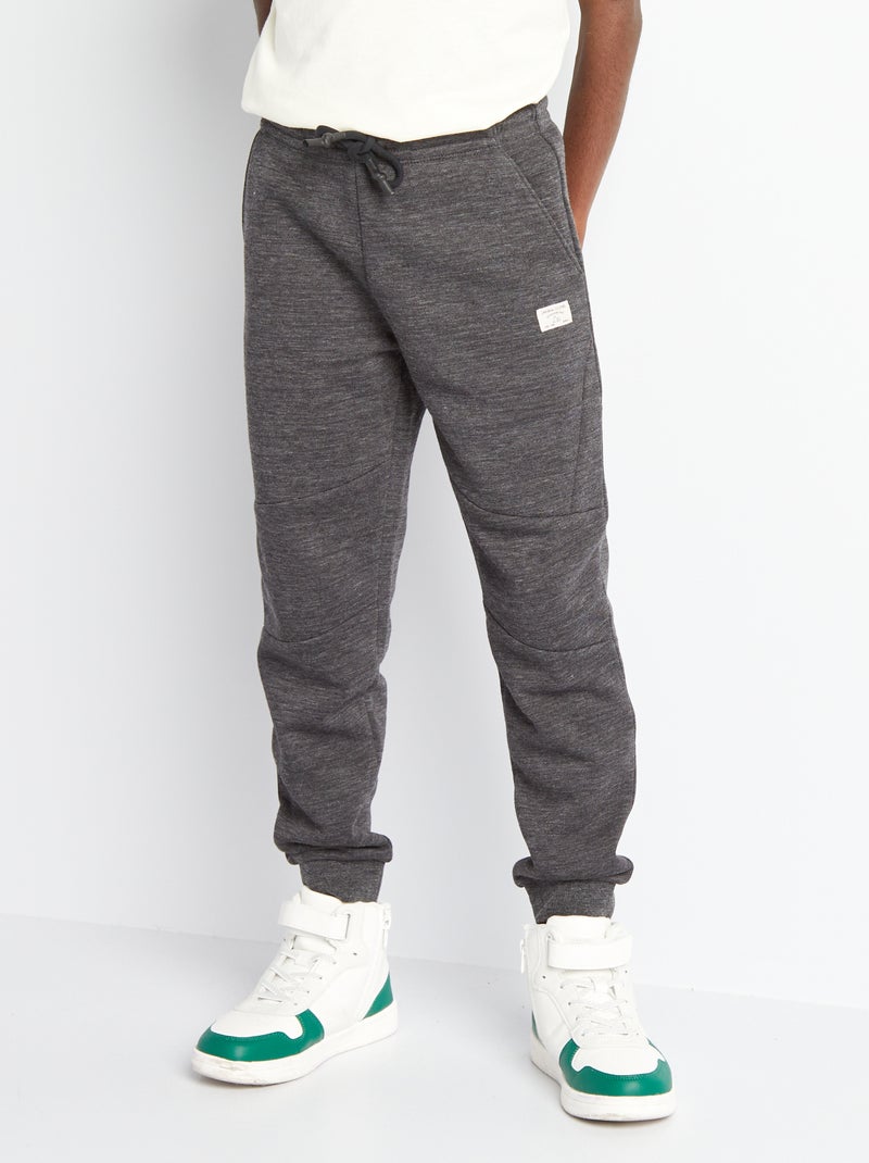 Pantalón de jogging de felpa GRIS - Kiabi