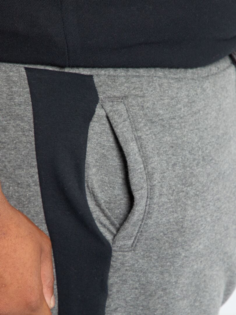 Pantalón de jogging de felpa GRIS - Kiabi