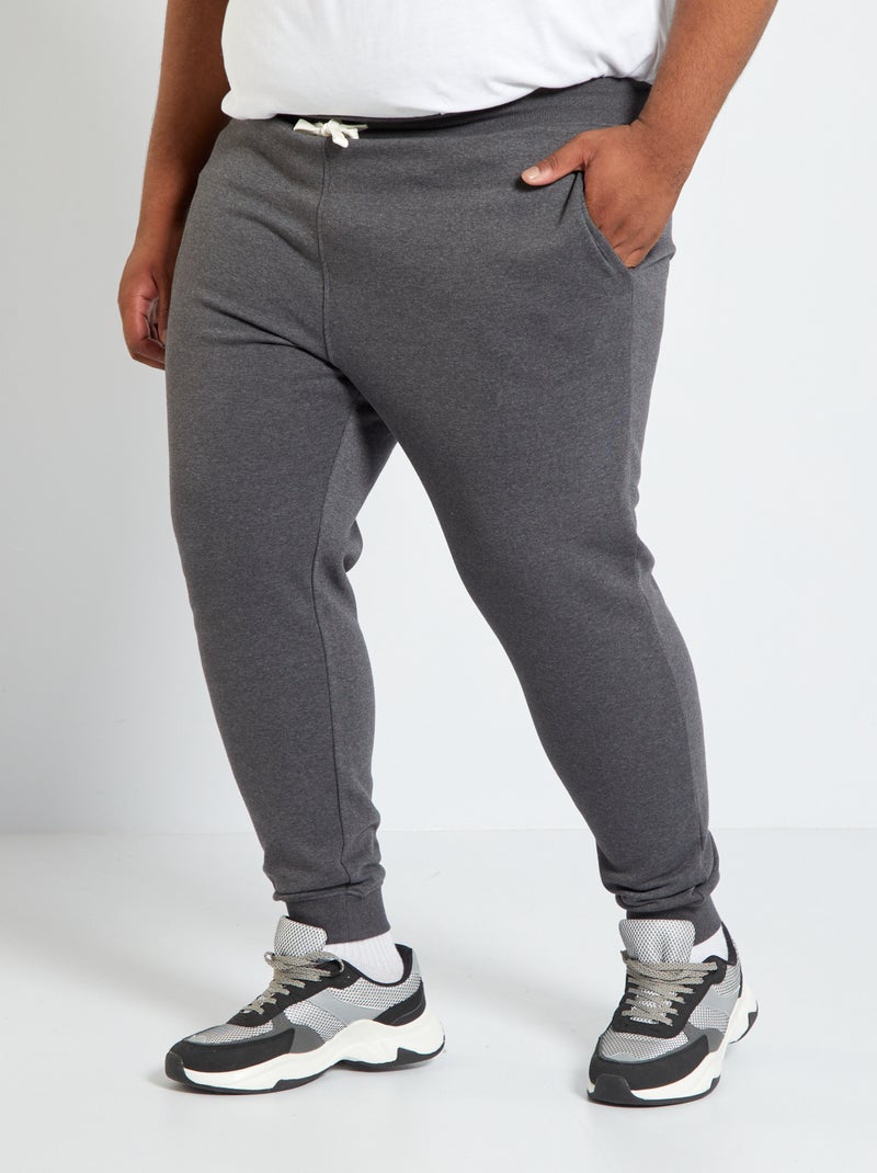 Pantalón de jogging de felpa GRIS - Kiabi