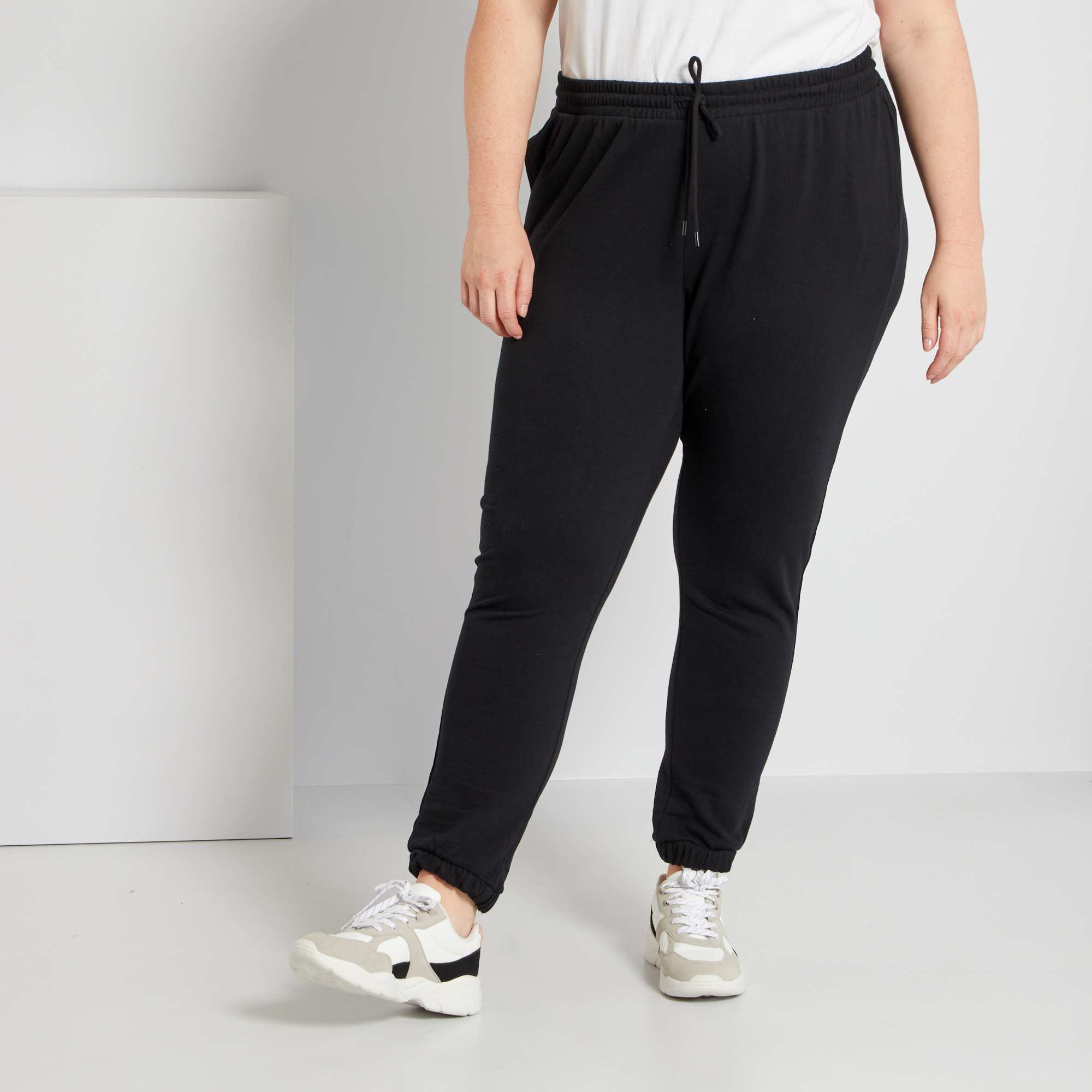 Ropa Deportiva Jogger De Mujer Negro Pantalón De Fitness Tipo