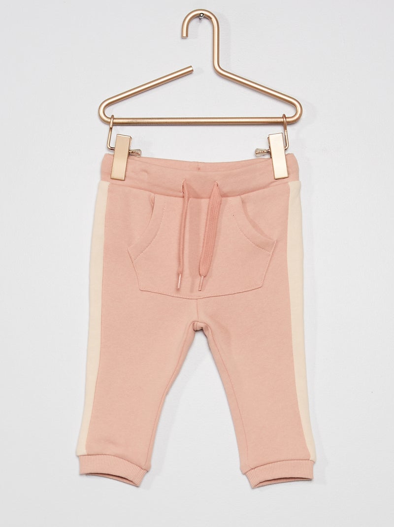 Pantalón de jogging de felpa ROSA - Kiabi