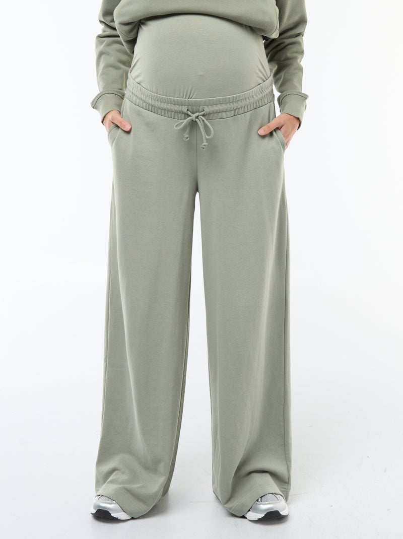Pantalón de jogging de maternidad Verde - Kiabi