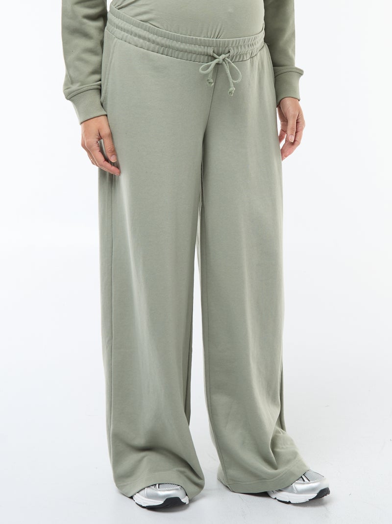 Pantalón de jogging de maternidad Verde - Kiabi