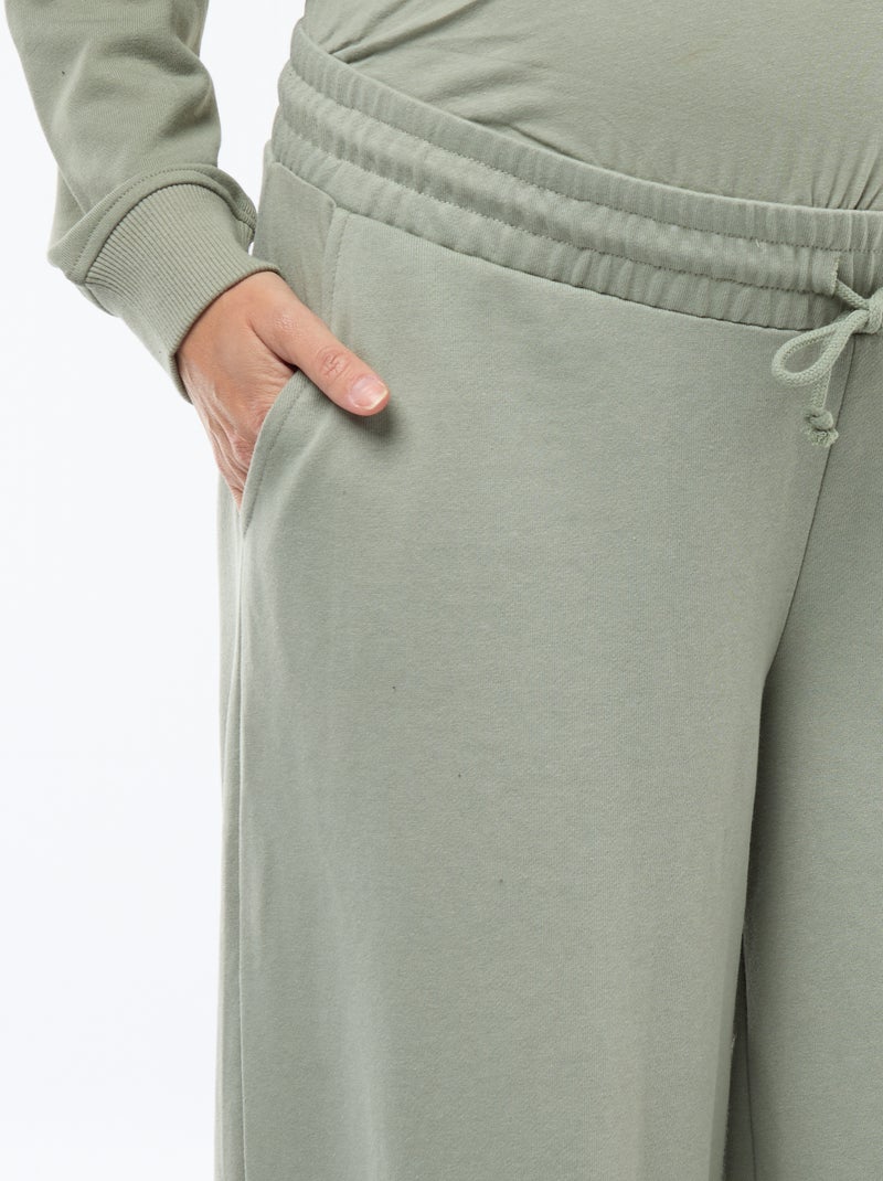 Pantalón de jogging de maternidad Verde - Kiabi