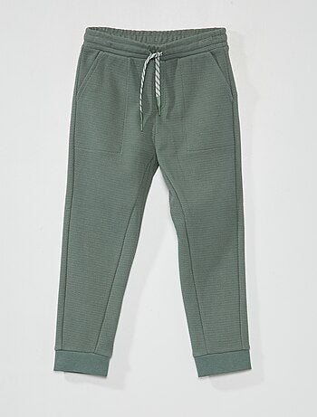 Pantalón de jogging de piqué de algodón - Corte más cómodo