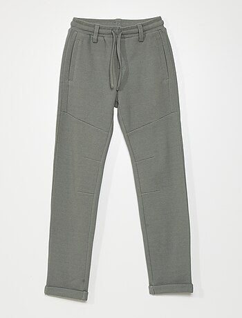 Pantalón de jogging de piqué de algodón - Kiabi