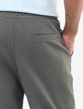 Pantalón de jogging de punto piqué