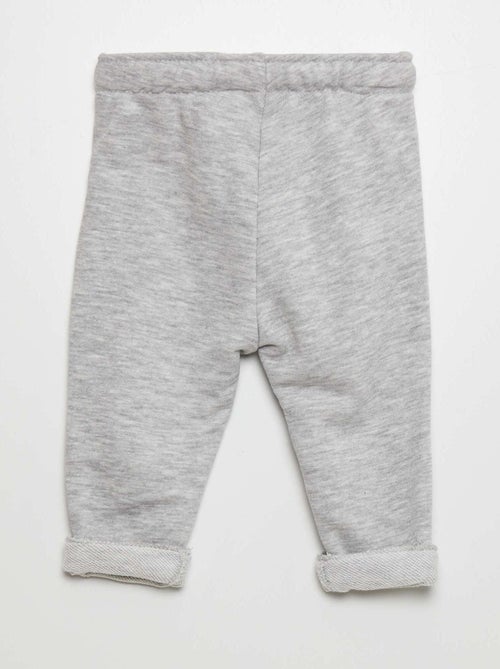 Pantalón de jogging de tejido de chándal - Kiabi
