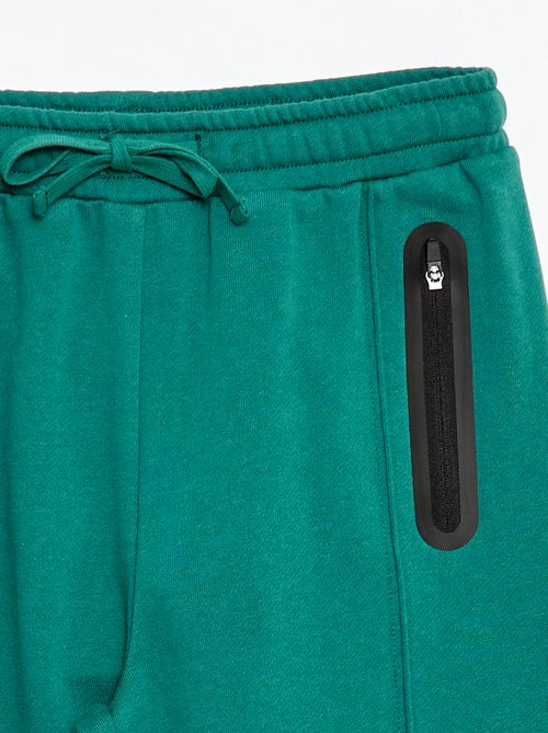 Pantalón de jogging deportivo en felpa ligera - Kiabi
