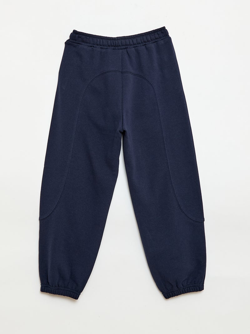 Pantalón de jogging deportivo en felpa ligera Beige - Kiabi