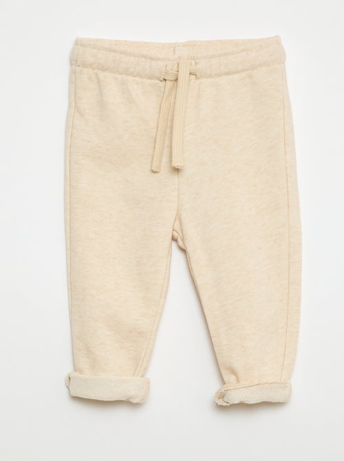 Pantalón de jogging en felpa - Kiabi