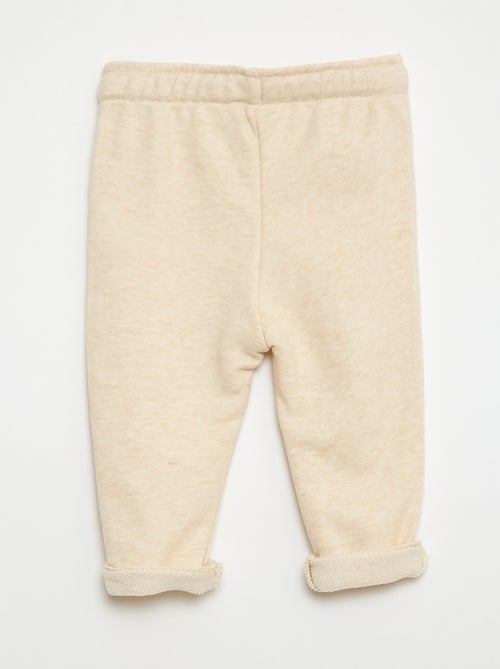 Pantalón de jogging en felpa - Kiabi