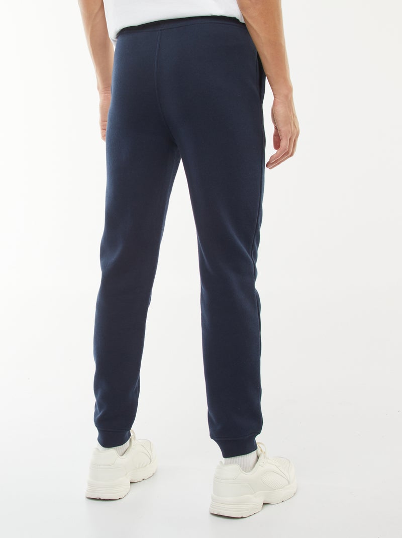 Pantalón de jogging en felpa cálida Azul - Kiabi