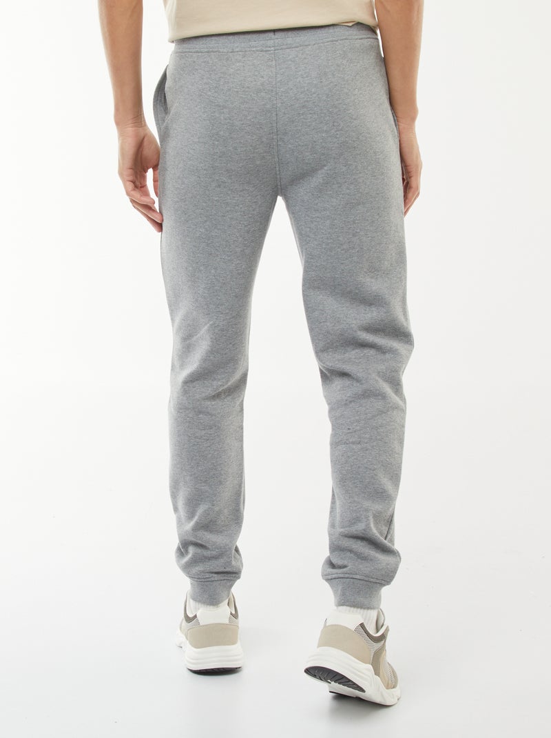 Pantalón de jogging en felpa cálida Gris - Kiabi