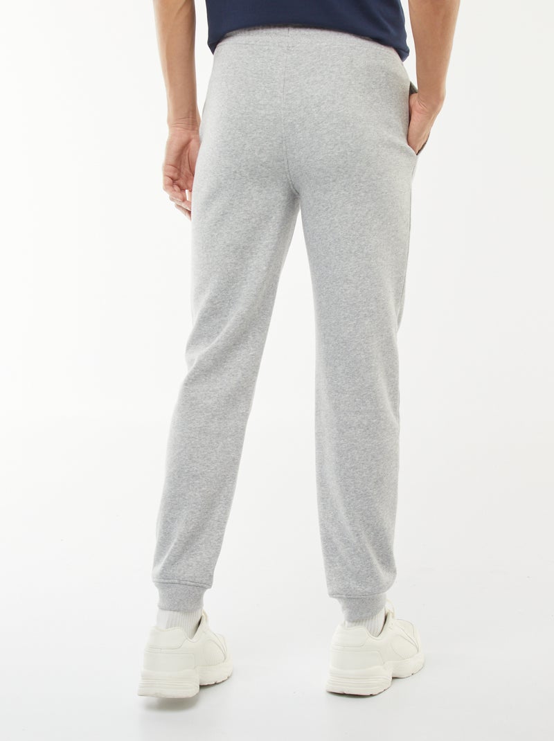 Pantalón de jogging en felpa cálida Gris - Kiabi