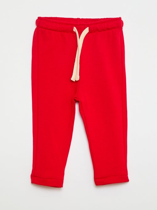 Pantalón de jogging en felpa - Kiabi