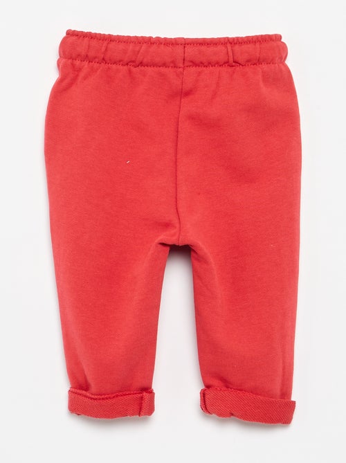 Pantalón de jogging en felpa - Kiabi