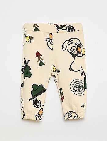 Pantalón de jogging estampado "Snoopy" all-over en algodón