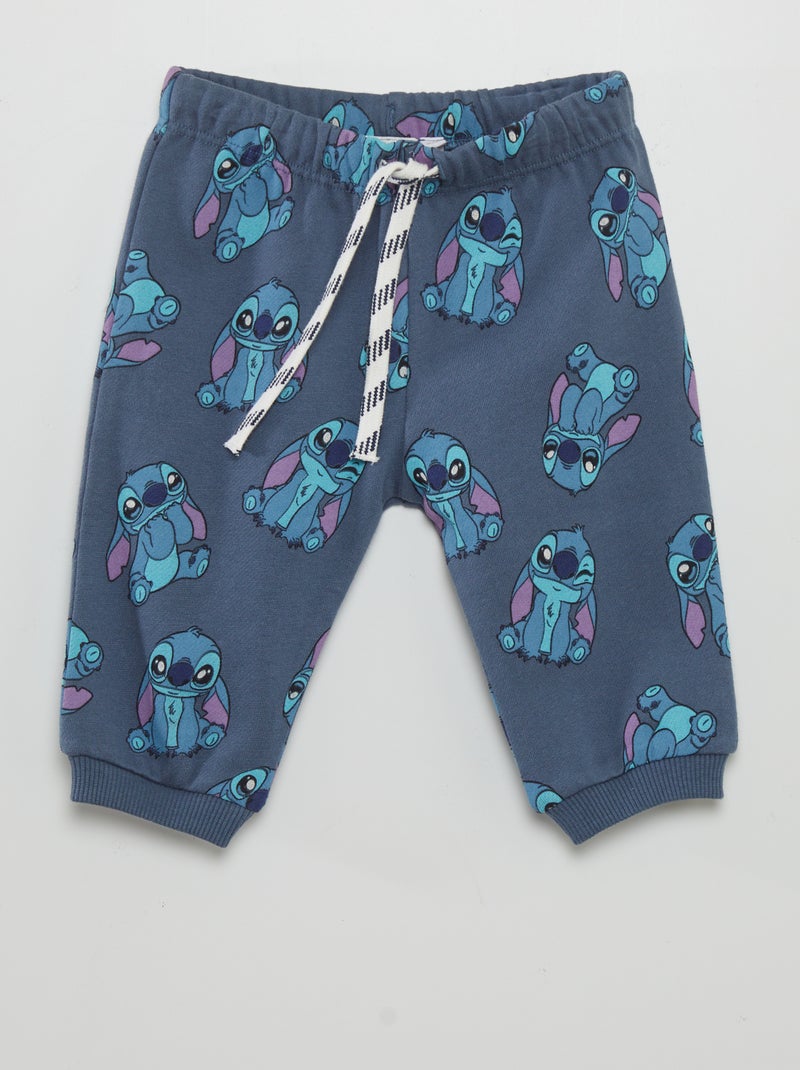 Pantalón de jogging estampado 'Stitch' AZUL - Kiabi