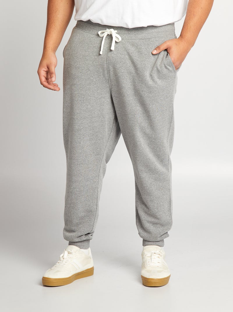 Jogging Ropa Pantalón de jogging - GRIS - Tallas grandes - Hombre - 13.00€ - Kiabi