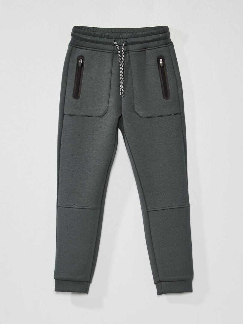 Pantalón de jogging gris oscuro - Kiabi