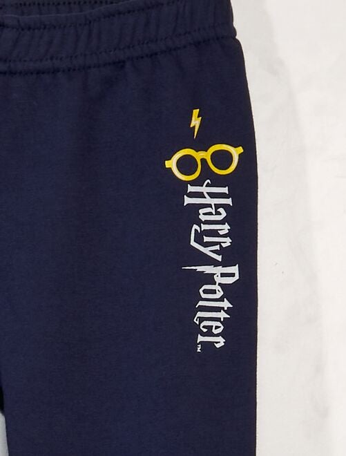 Manta 'Harry Potter' - azul marino - Kiabi - 9.00€