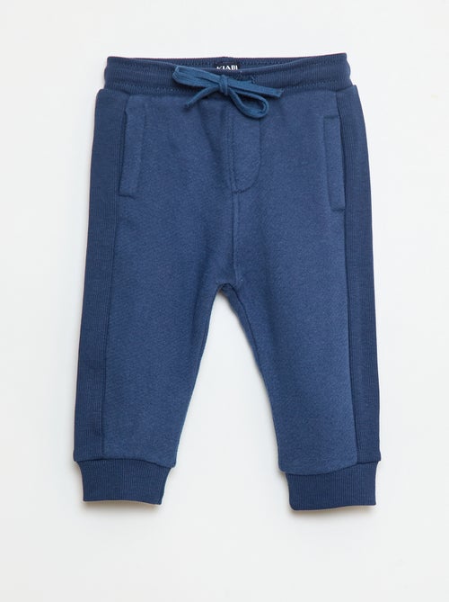 Pantalón de jogging jaspeado en felpa francesa - Kiabi