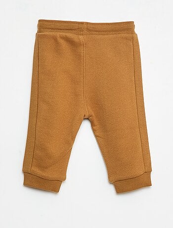 Pantalón de jogging jaspeado en felpa francesa
