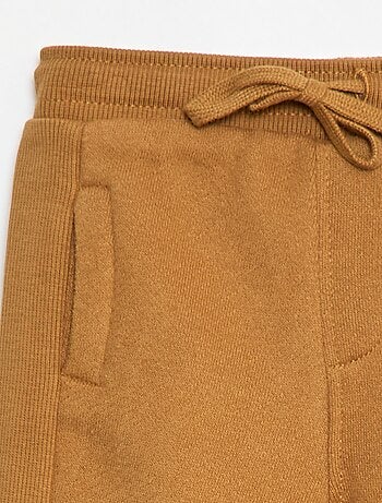 Pantalón de jogging jaspeado en felpa francesa