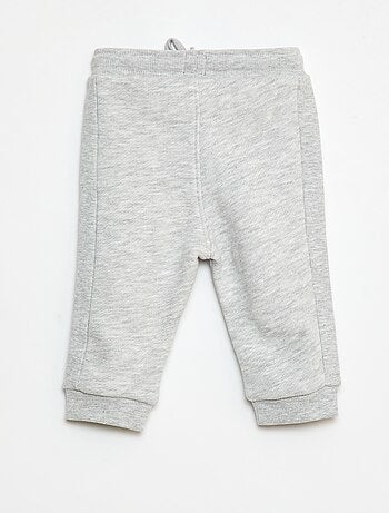 Pantalón de jogging jaspeado en felpa francesa