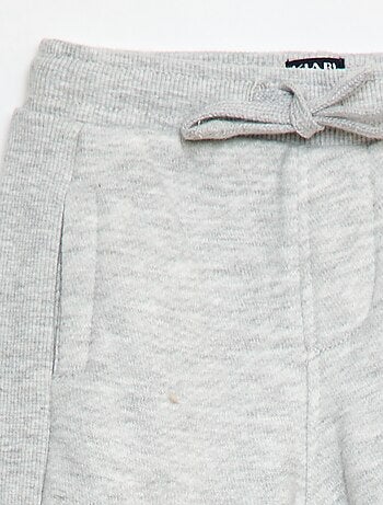 Pantalón de jogging jaspeado en felpa francesa