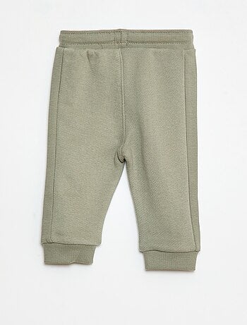 Pantalón de jogging jaspeado en felpa francesa