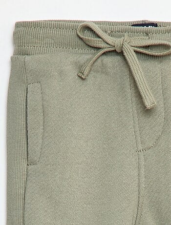 Pantalón de jogging jaspeado en felpa francesa