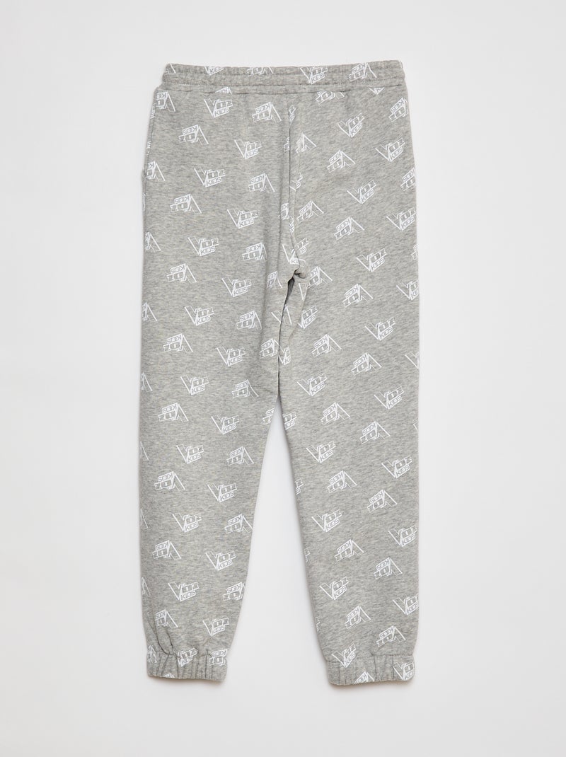 Pantalón de jogging 'La Voz Kids' Negro - Kiabi