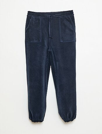 Pantalón de jogging liso con 2 bolsillos