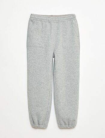 Pantalón de jogging liso con 2 bolsillos