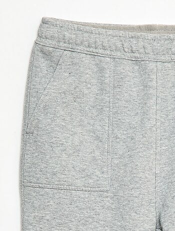 Pantalón de jogging liso con 2 bolsillos