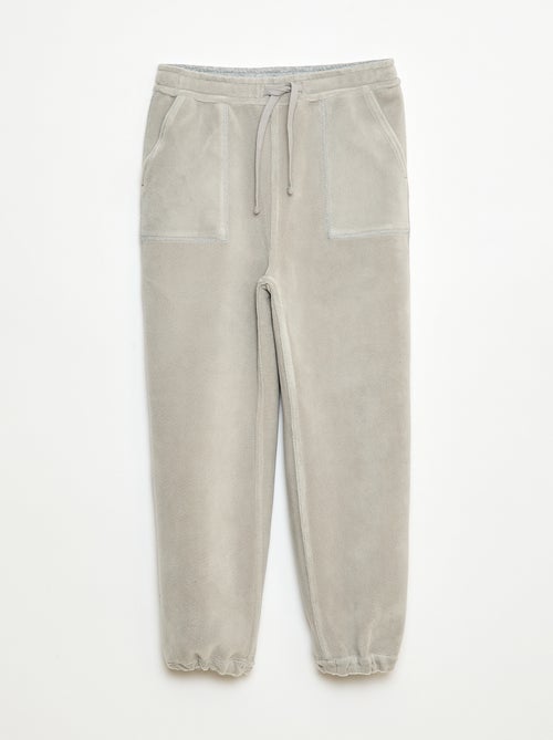 Pantalón de jogging liso con 2 bolsillos - Kiabi