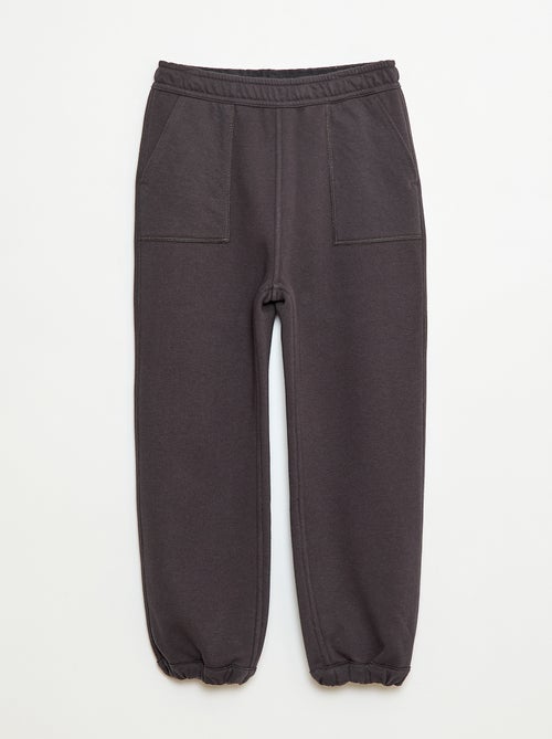 Pantalón de jogging liso con 2 bolsillos - Kiabi